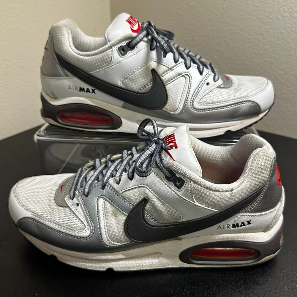 Nike Air Max Command 'Metallic Silver Dark Grey' Men's Size 10